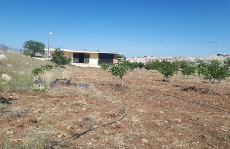 KORKUTELİ NEBİLER KÖY İÇİNDE ÜZERİNDE EV OLAN SATILIK TARLA
