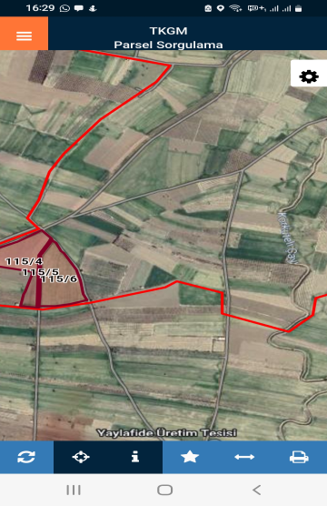 KORKUTELİ KEMERAĞZI SATILIK TARLA 90.779 M2