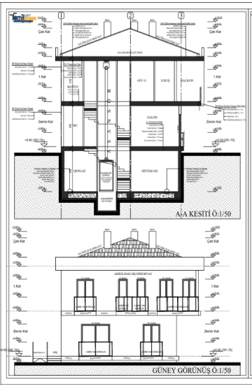 DÖŞEMEALTI YALINLI MAHALLESİ PROJEDEN SATILIK 6+1 VİLLA