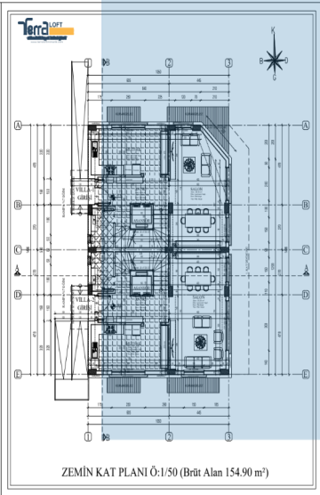 DÖŞEMEALTI YALINLI MAHALLESİ PROJEDEN SATILIK 6+1 VİLLA
