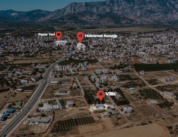 !!! ANTALYA DÖŞEMEALTI ALTINKALE'DE SATILIK 5+1 ÖZELLİKLİ VİLLA