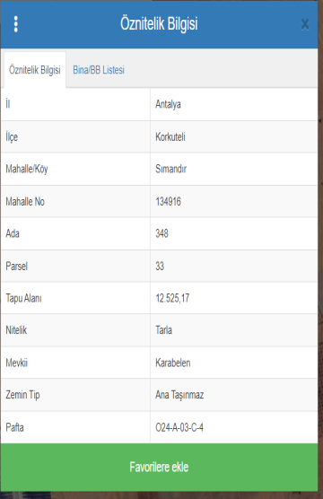 KORKUTELİ SİMANDIR SATILIK YATIRIMLIK TARLA
